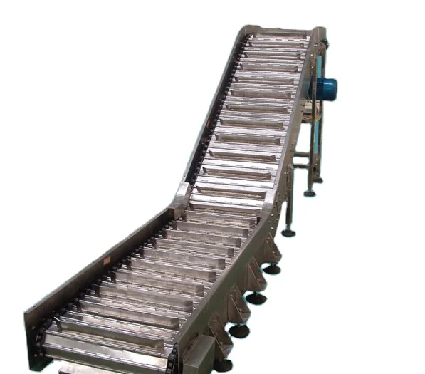 
Air Conditioner Parts Customize Stainless Galvanized Carbon Steel Apron Baffle Wire Mesh Chain Plate Slat Conveyor Belt System 