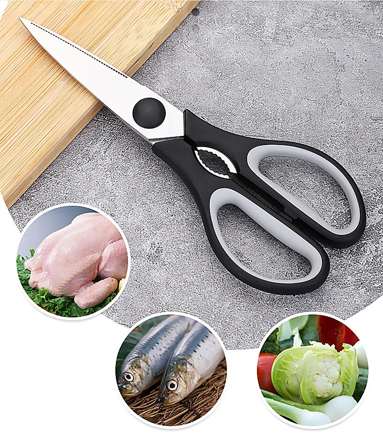 Multi-function home Professional stainless steel kitchen shears kitchen scissors