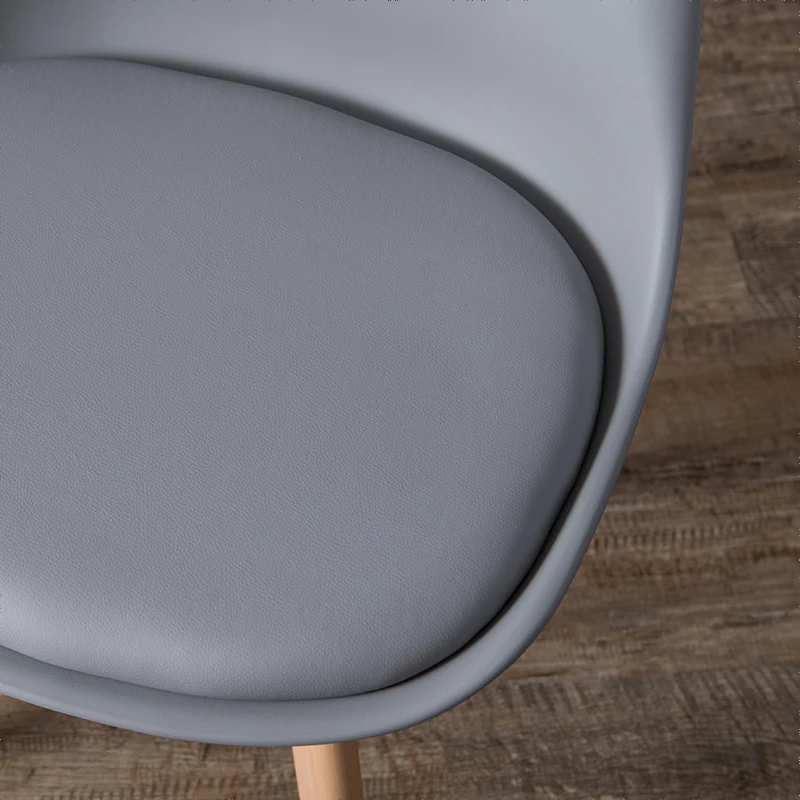 Hot price cheap Wood Dining Chair furniture Nordic Simple Restaurant Plastic Dining chair Modern Dining Room Chairs