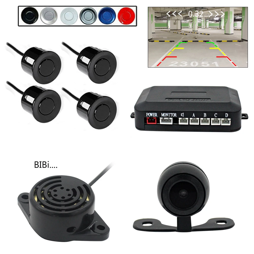 Автомобильная система парковки с TFT-LCD DVD-монитором 0-2 м