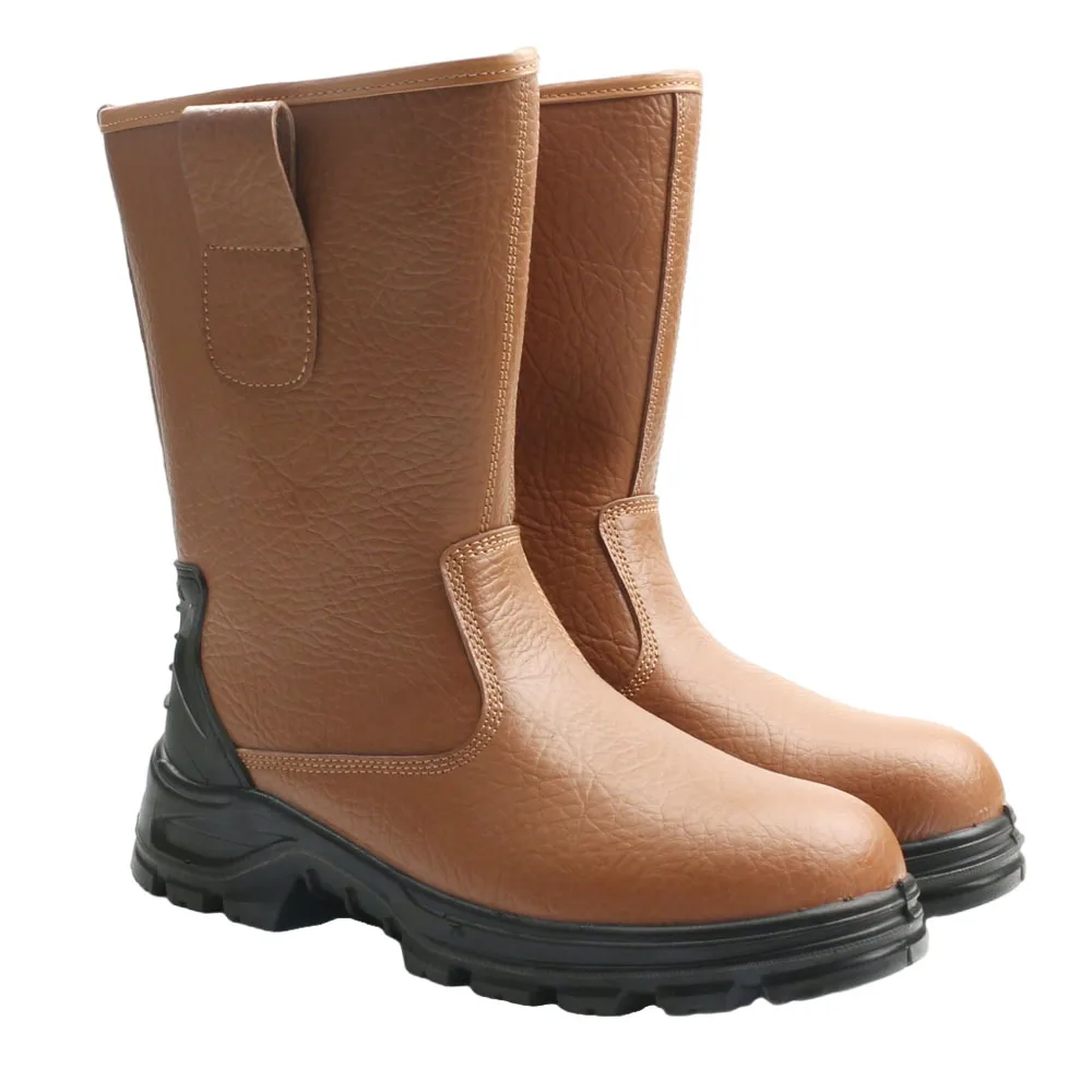 good quality black hammer mining sale steel toe anti chemical characteristic industrial safety boots