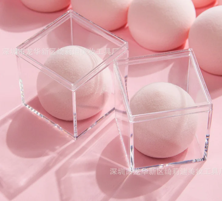 
1PC Soft Egg Dry And Wet Dual Use Make Up Egg Puff Makeup Sponge private label Beauty Egg 