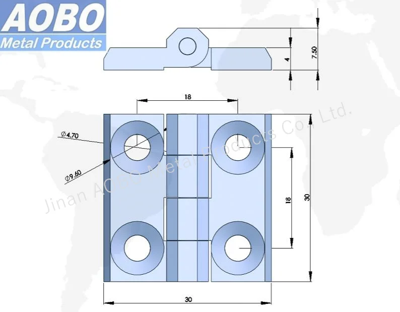AOBO трансформаторная станция SS316 30 мм ISO9001 автоматическое оборудование стыковой петли