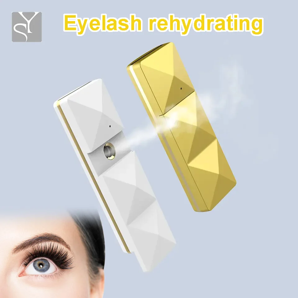 New Design Pink Nano Spray Device White Moisturizing Nano Handy Mist Spray facial mist sprayer