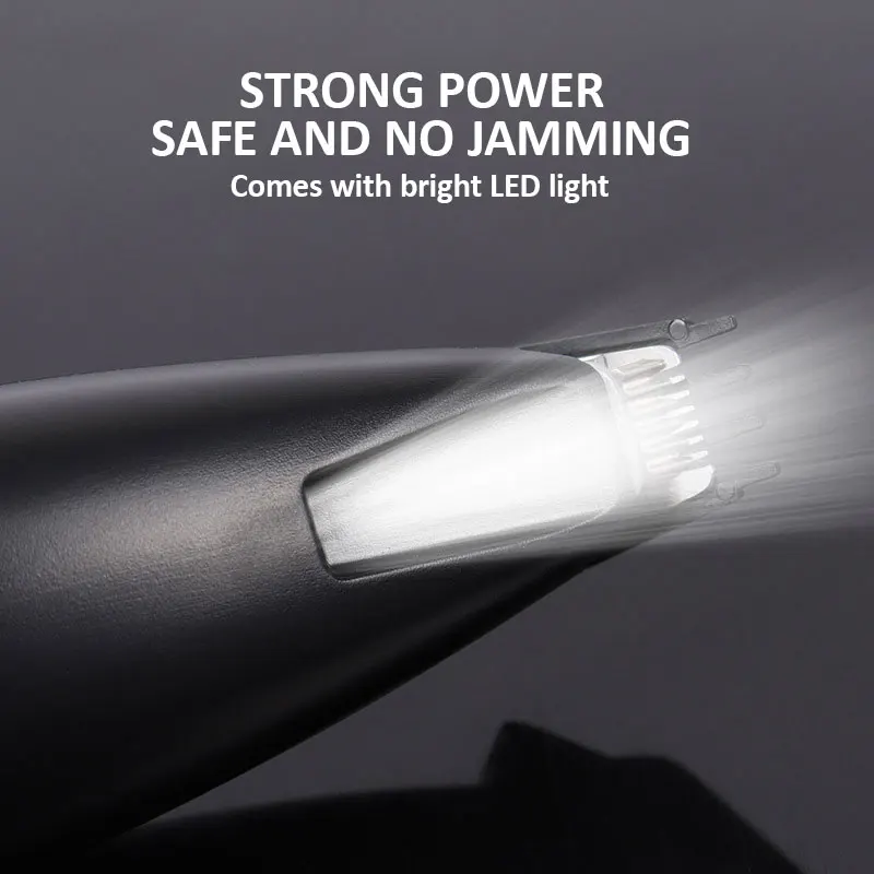 2024 Powerful Usb Cordless Cutting Electric Pet Dog Hair Trimmer for Ears Paws Eyes