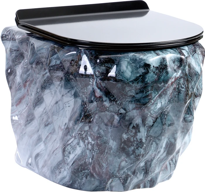 Китайская фабрика, сантехника, настенный туалет, керамическая ванная комната, унитаз, водный шкаф, современный дизайн, мраморный цвет, моющийся Туалет