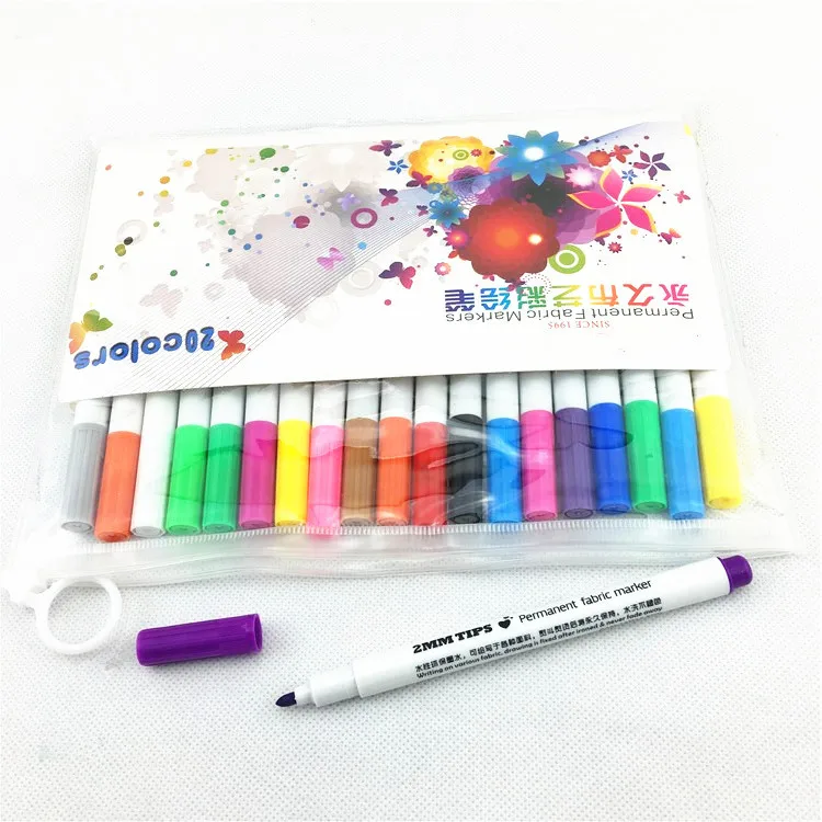 Promotional Color Permanent Fabric Marker, Textile Marker