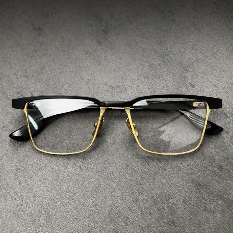 New Trendy Eyewear Cool Eyeglass Frames For Men Spectacles Frame Glasses Retro 2022 Titanium Optical Frames