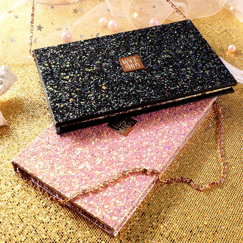 Hot in INS earth color waterproof no fading beginner make-up Mack Andy eye shadow