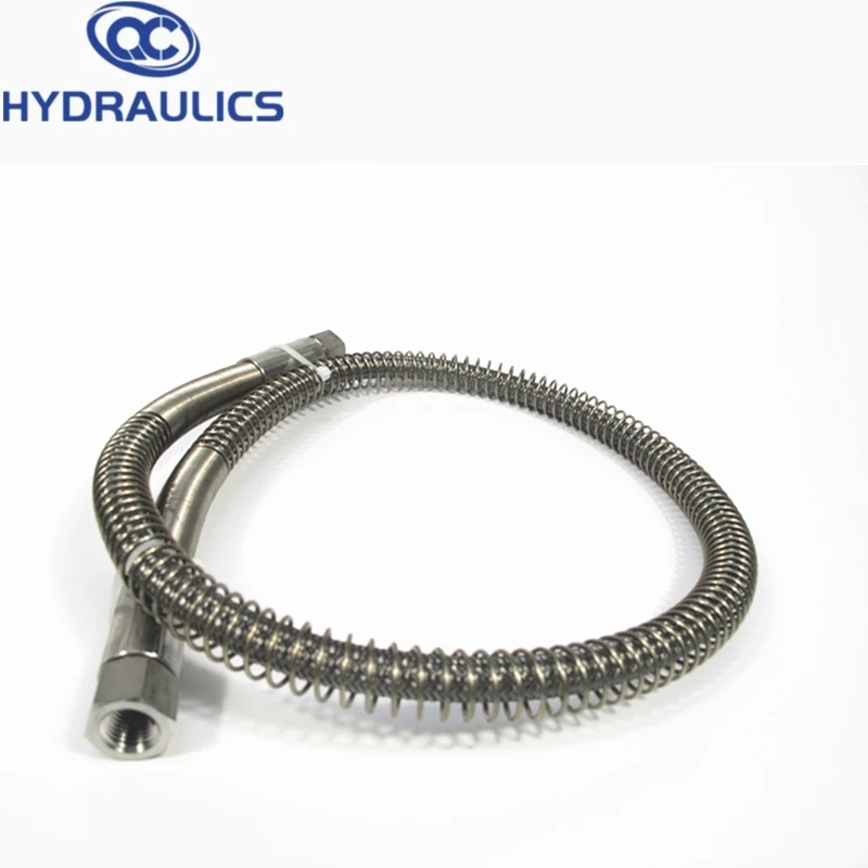  Плетеный шланг из ПТФЭ высокого давления 4000 psi SS с аргоном или CO2 для транспортировки CGA580