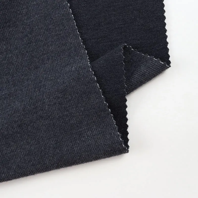Sell acrylic rayon cotton polyester rib fabric for