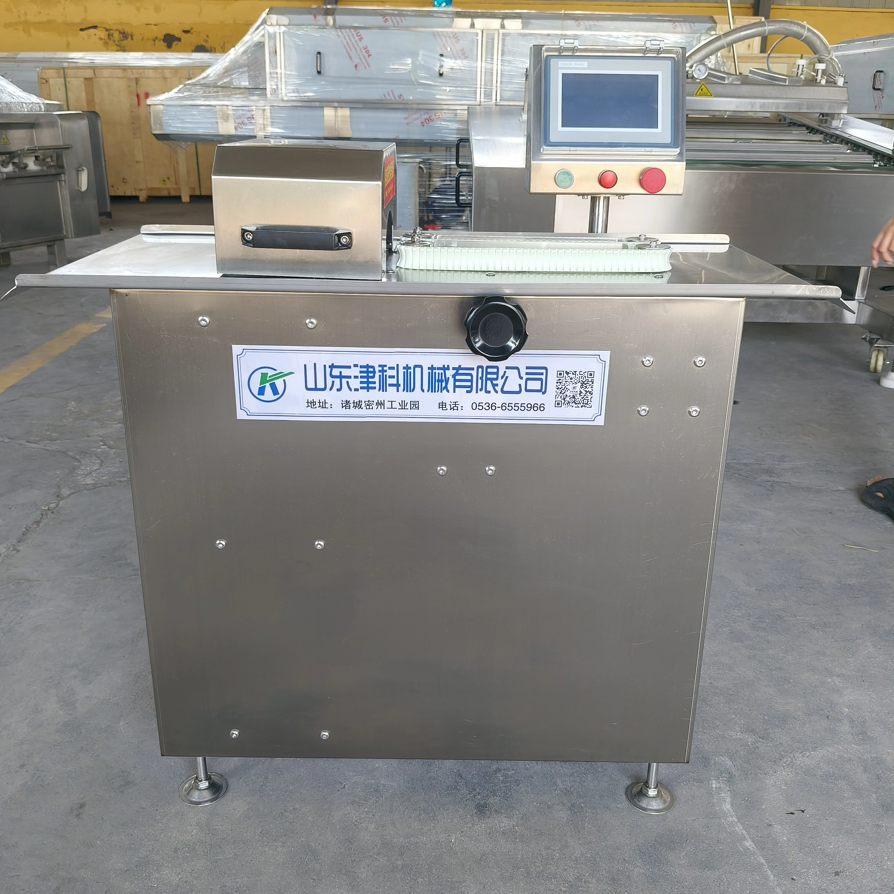 Industrial Automatic Sausage Link Twister Cutter Tie Twist Knot Linker Chorizo Tying Machine With Linker