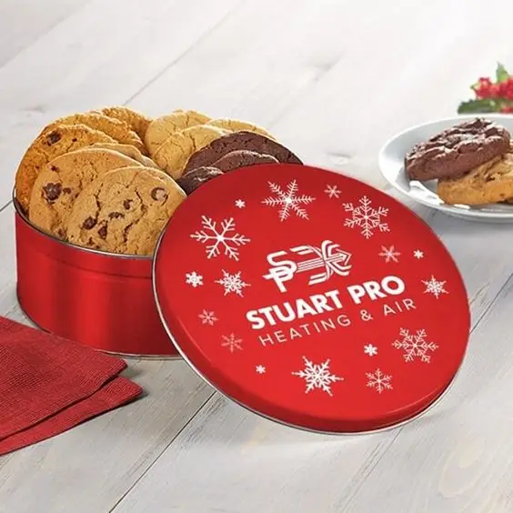 Custom empty 120ml empty cookies metal tin cans 4oz round silver aluminum cosmetic jar box with screw lid