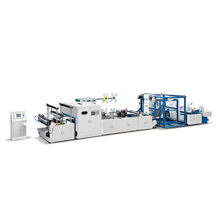 ONL-XB700 Fully Automatic Bag Forming Machine Multi-function All In One Non Woven Box Bag Making Machine
