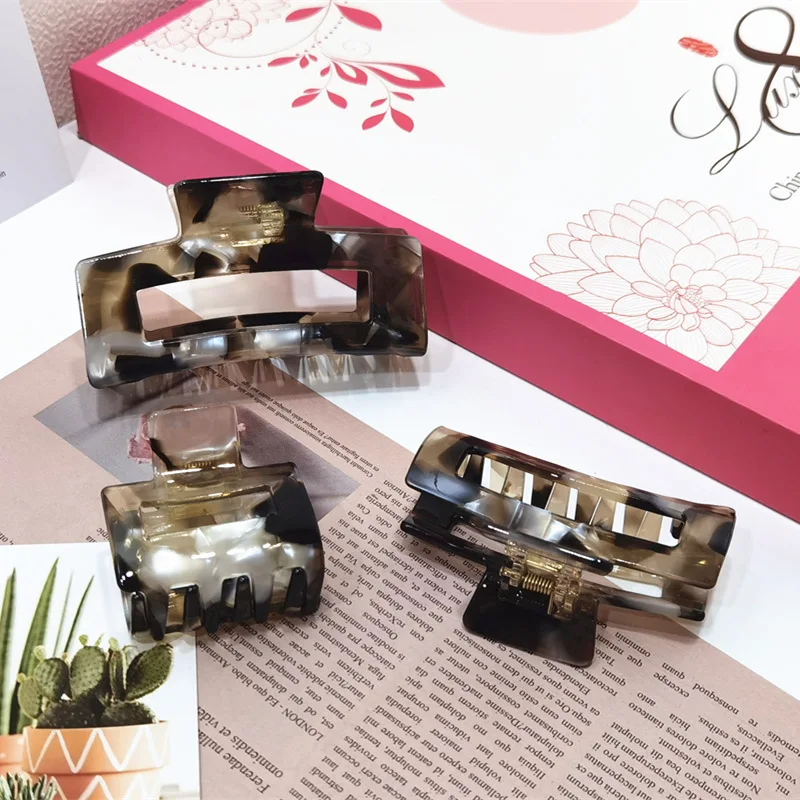 Big claw clips new 6 colors matte hair claws 11 cm fashion claw hair