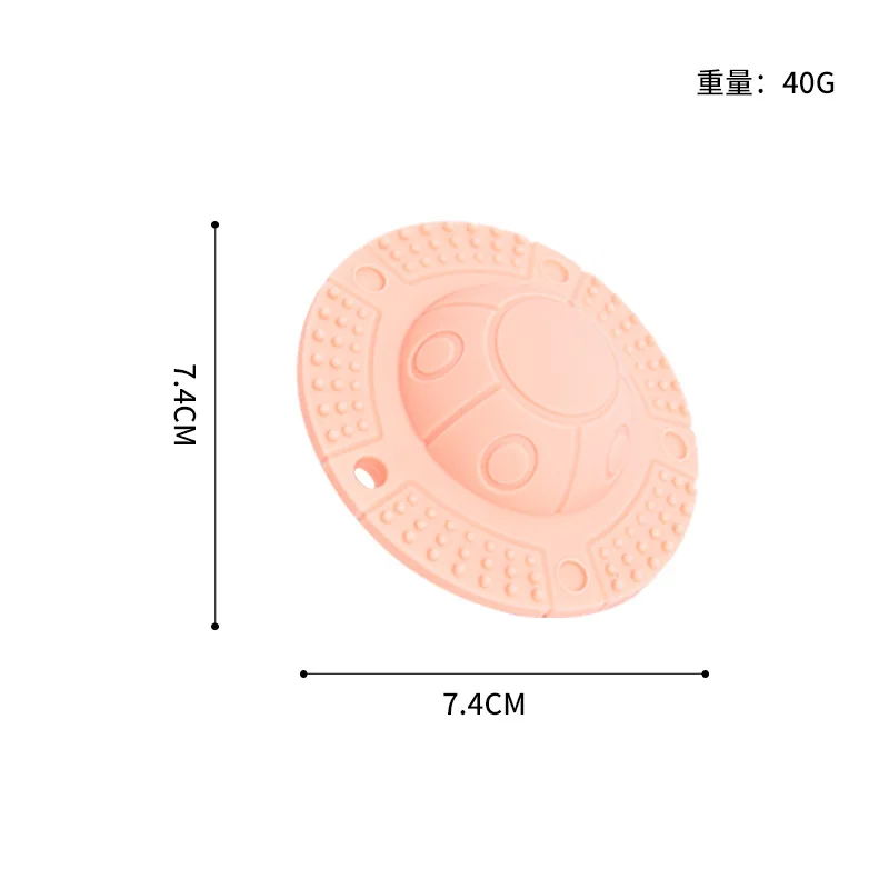 Best Seller UFO Spaceship Baby Teether Baby Molar Stick Newborn Silicone Chewing Gum