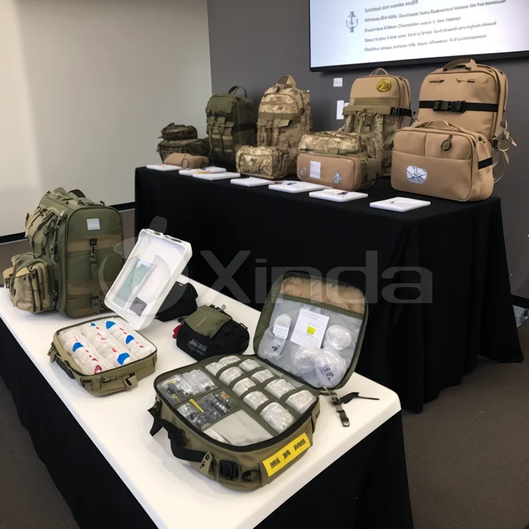 Custom Medical Supplies Storage Case Waterproof Tarpaulin Travel Medication Storage Bag