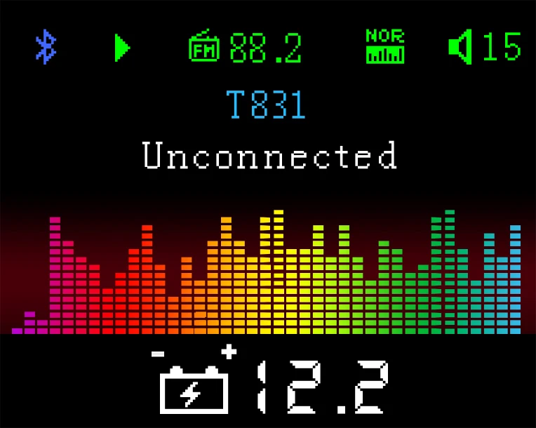  Съемное автомобильное зарядное устройство для MP3-плеера с двумя USB-портами музыкальный стерео-плеер громкой связью FM-передатчик автомобильный
