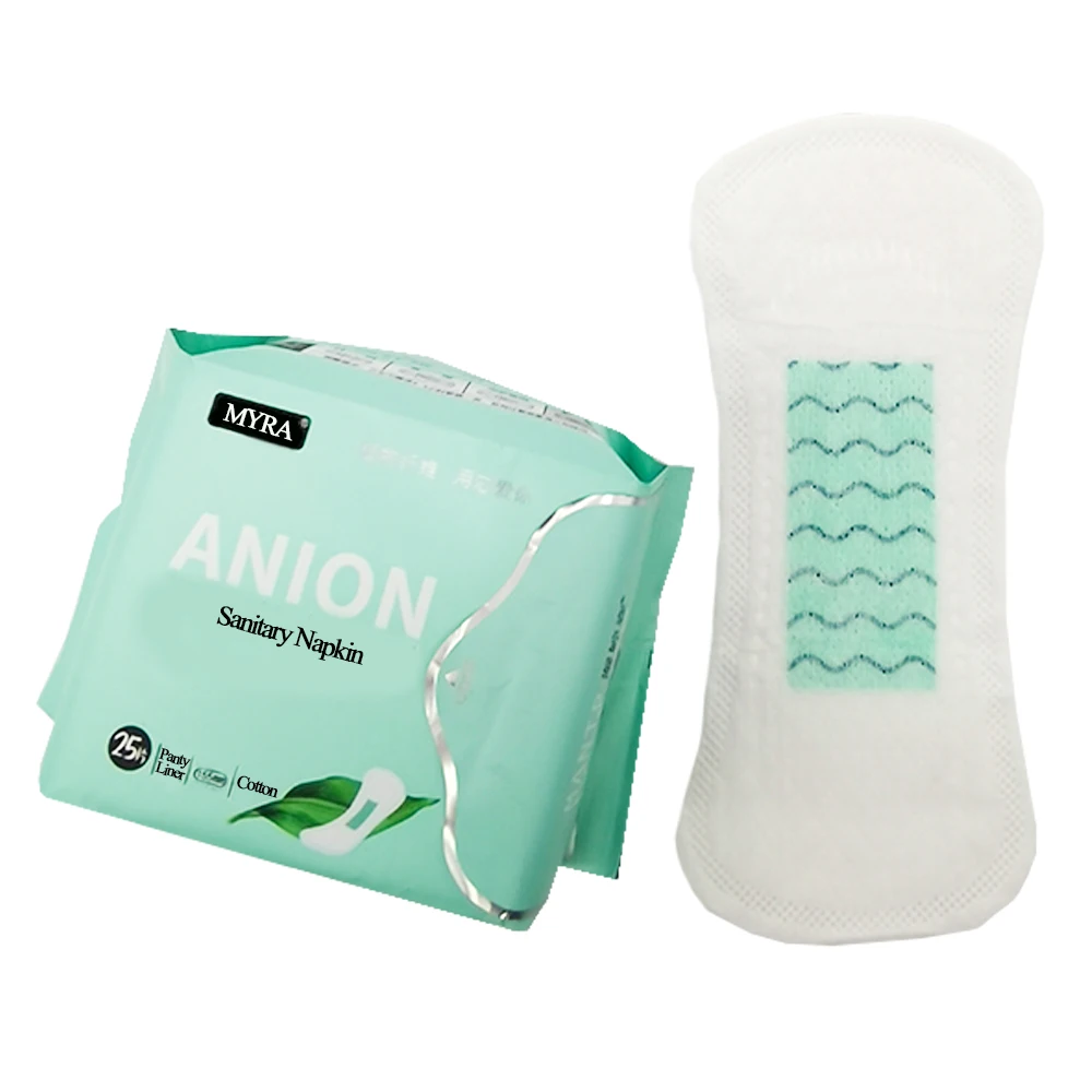 China Factory Wholesale Myra OEM/ODM Couche Bebe Jetable Breathable Anion Sanitary Napkins