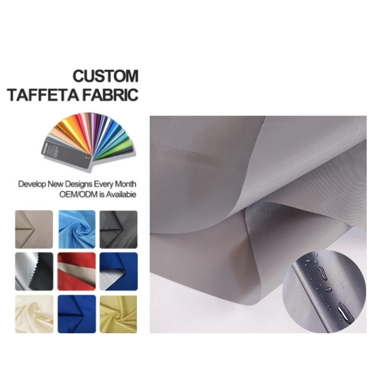 Customized 190T Taffeta Lining Fabric Camouflage Print Fabric for Lining