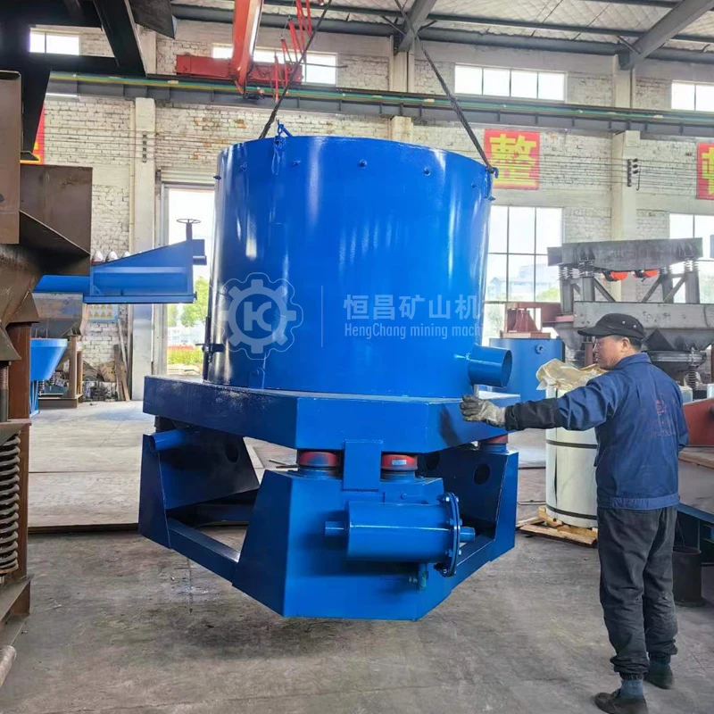 5-10tph High Recovery Rate Placer Gold or Alluvial Gold Gravity Centrifugal Gold Panning Concentrator