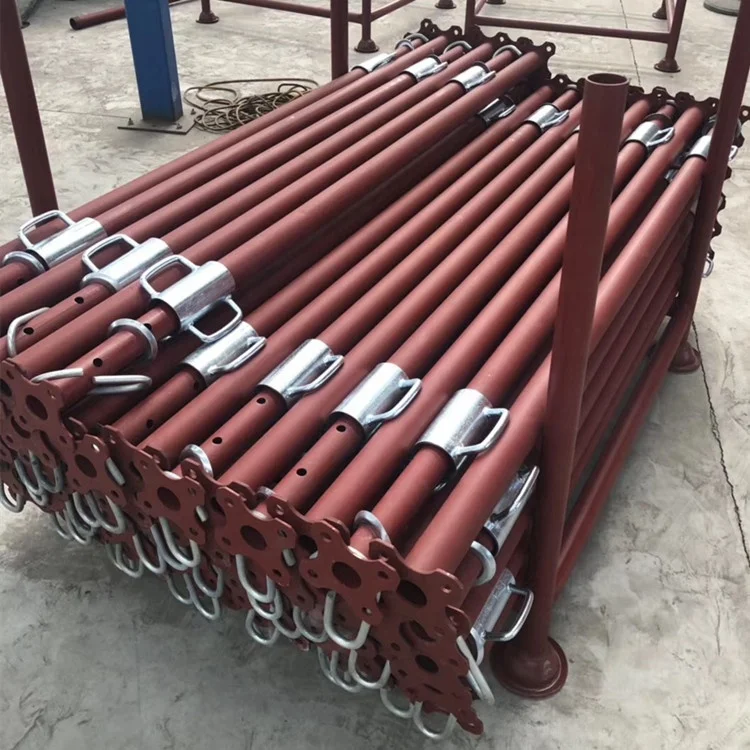 0 10 Scaffolding for construction Steel prop adjustable  building materials for house construction