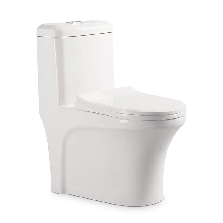 Professional manufacturer dricet singapore modern sanitaryware flushing one piece bathroom porcelain siphonic toilet bowl