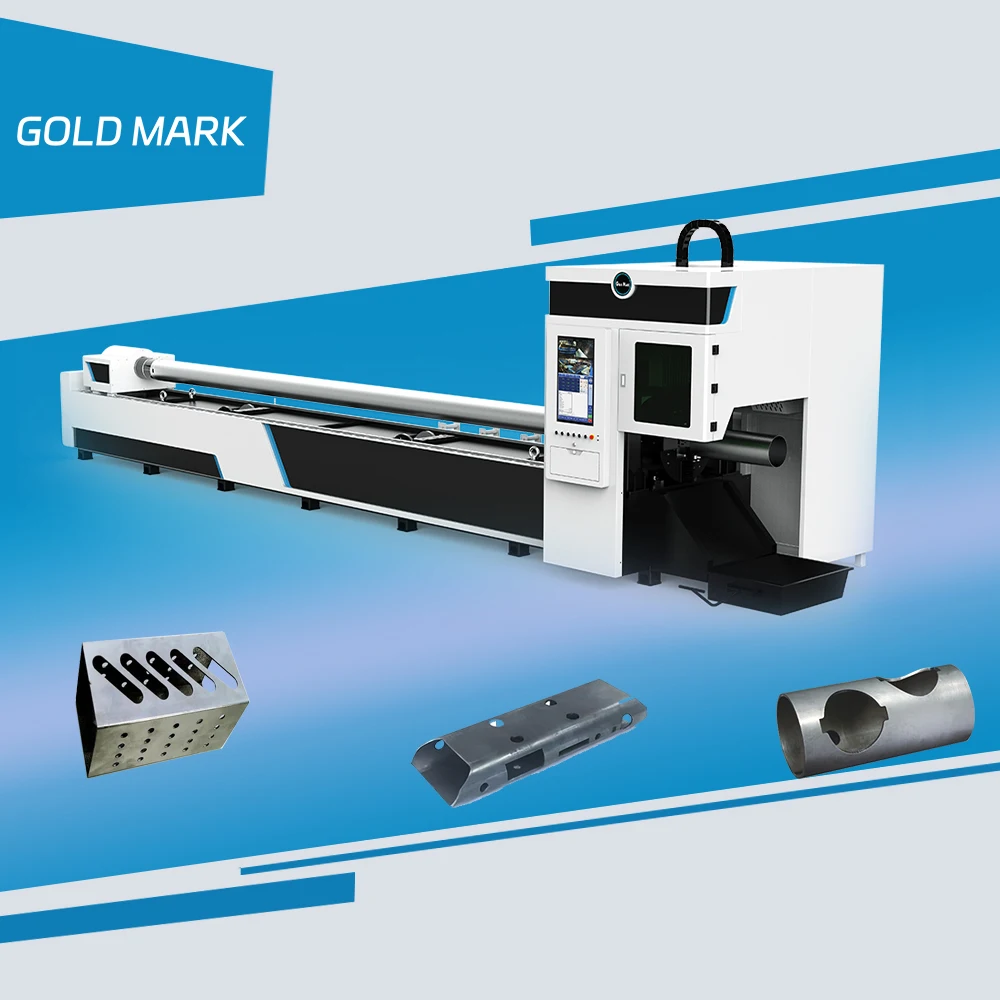 Laser Pipe Cutting Machine 120mm 350mm for Stainless Steel / Copper / Carbon Steel Round Square Rectangular Pipe