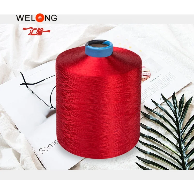 High Quality flame retardant DTY polyester yarn microfibre yarn poly 150/144