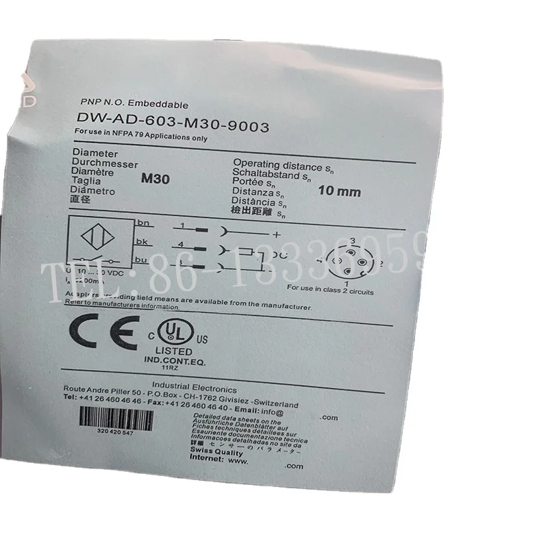 all-new quality guaranteed  DW-AS-521-M8 DW-AS-521-M8-001 inductive proximity sensor