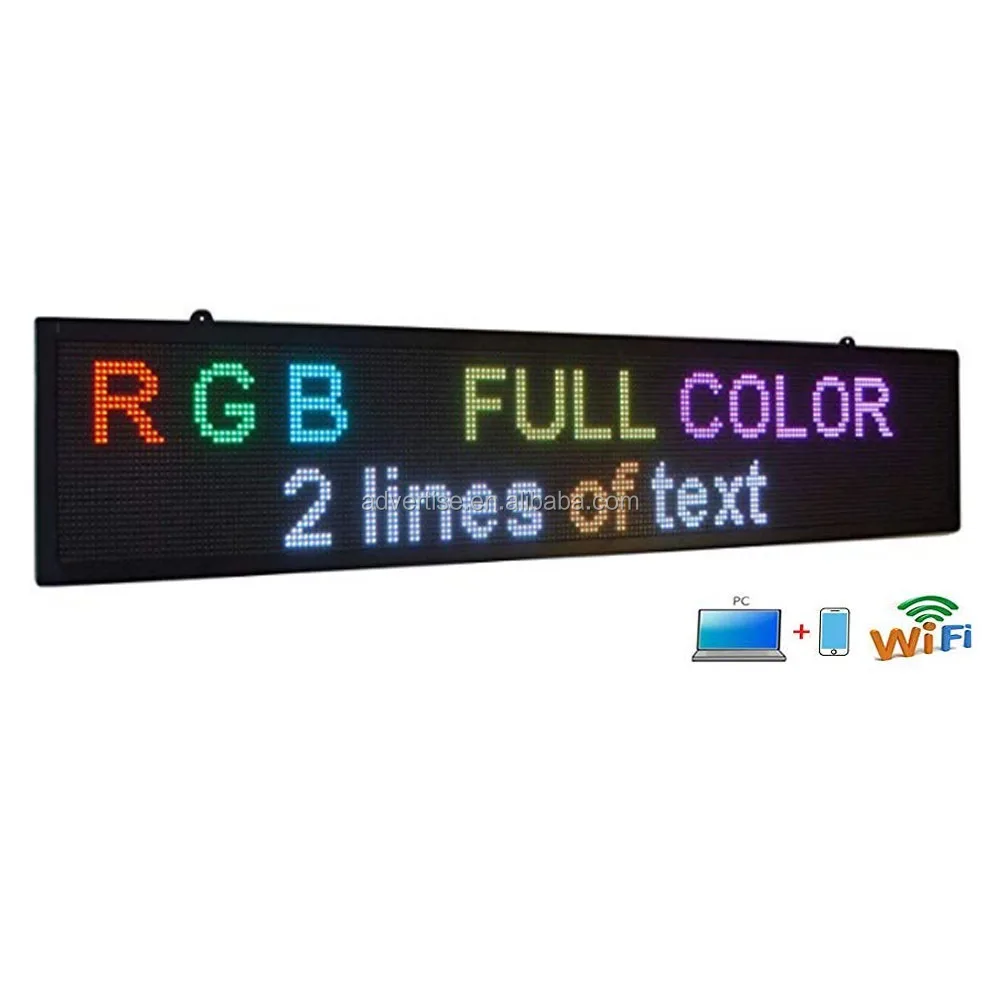 Gas station P10 SMD red  Programming LED Scrolling Display  mini LED video outdoor single color P10 flexible led display panels