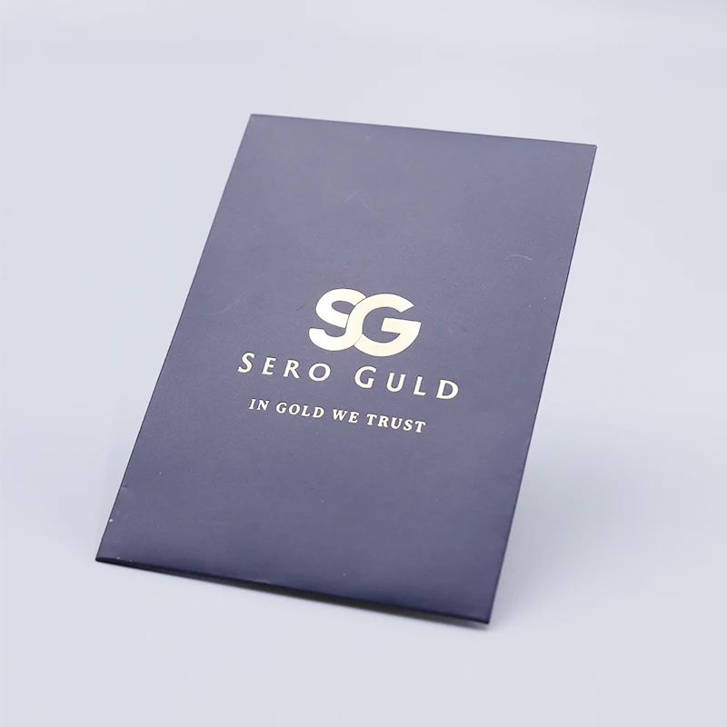 Custom Matt Finish Custom Design Whiteboard Envelope Stamping Logo Embossing Craft Paper Envelope