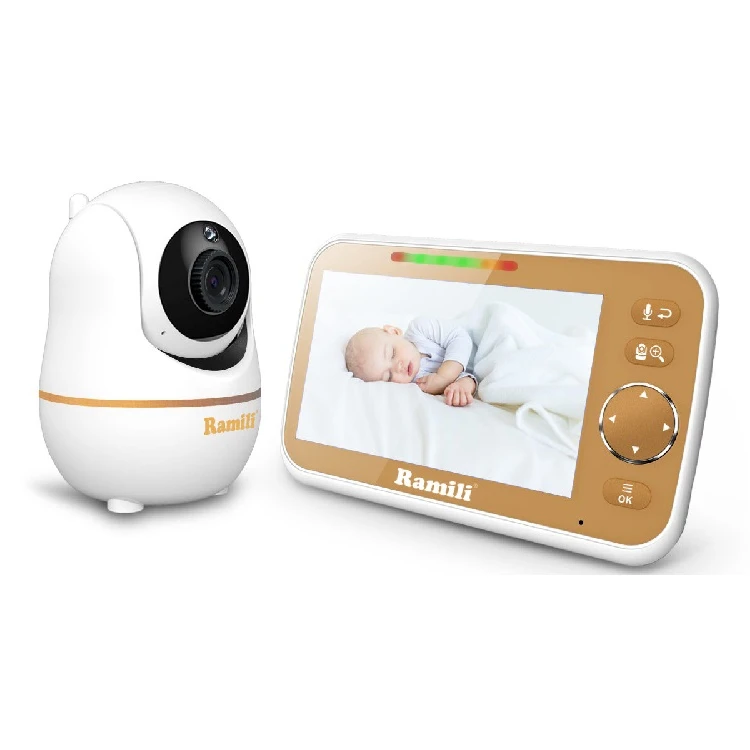 Ramili Baby Video Monitor RV600 Baby Camera Monitor Wifi Remote Pan Tilt Control (1600306815584)