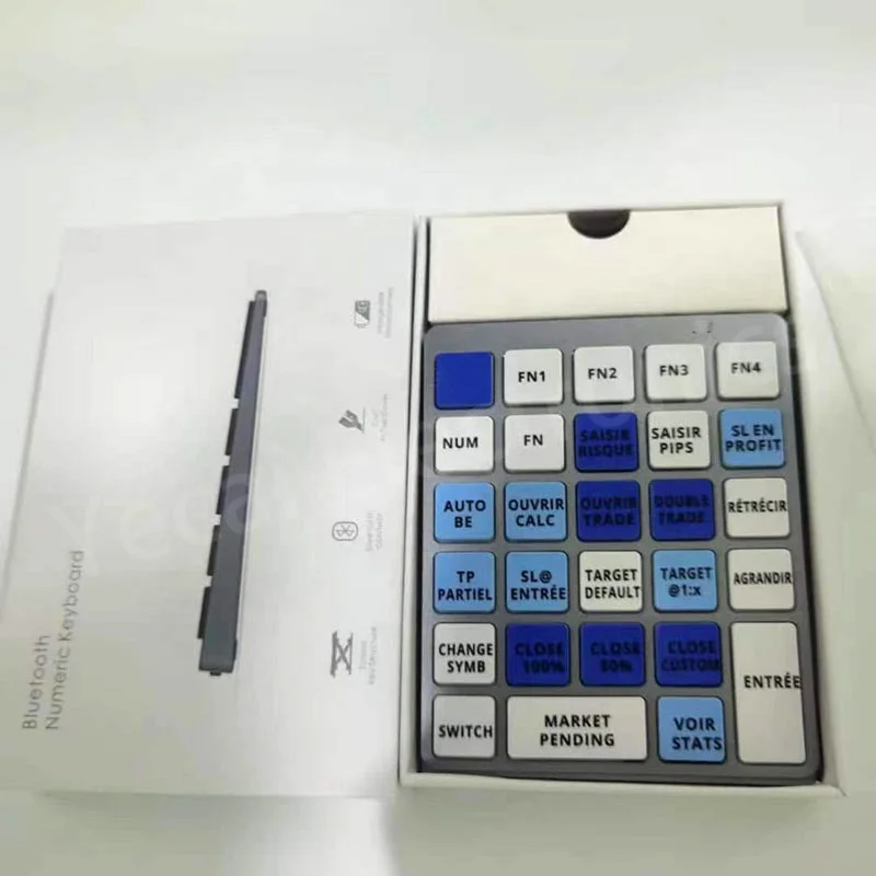 programmable keypad usb printed calculator for trading stocks