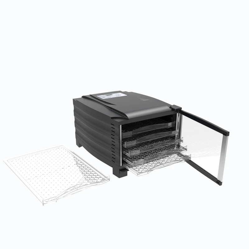 Wholesale Electric Natural Organic Fruit & Vegetable & Flowers & Nuts Vacuum Dehydrator 5 Trays Dryer Dried Fruit