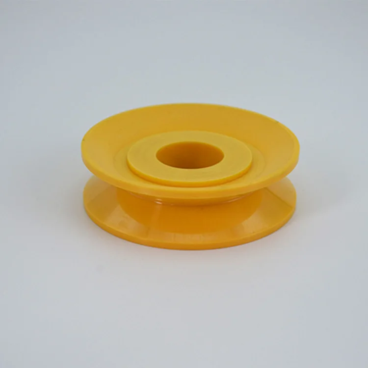 High precision yellow yttria stabilized Zirconia ceramic guide wheel ceramic parts
