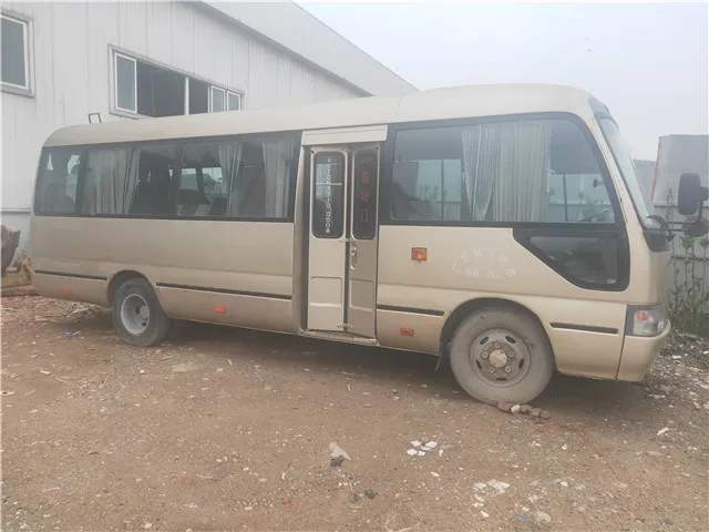Japan Used Toyota Bus Coaster Bus On Sale