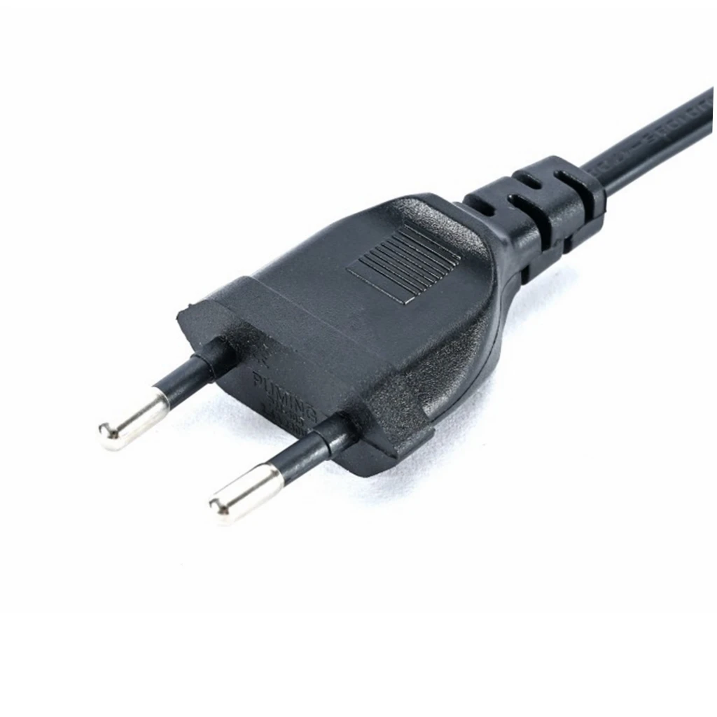 Pure Copper 1.5m Korea Plug Single-ended bare wire-tail power cord 0.75 square Korea two core bare cable