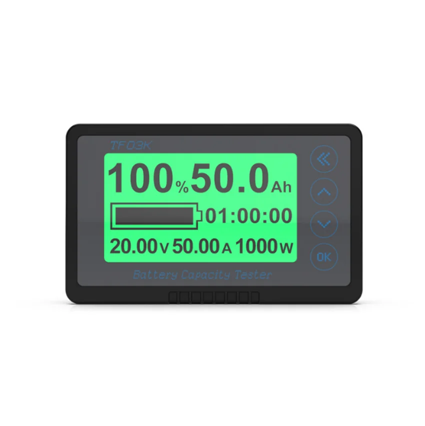 12v 24v 36v 48v 60v battery capacity indicator LY7S Adjustable LCD Voltmeter for Lead Acid Lithium battery