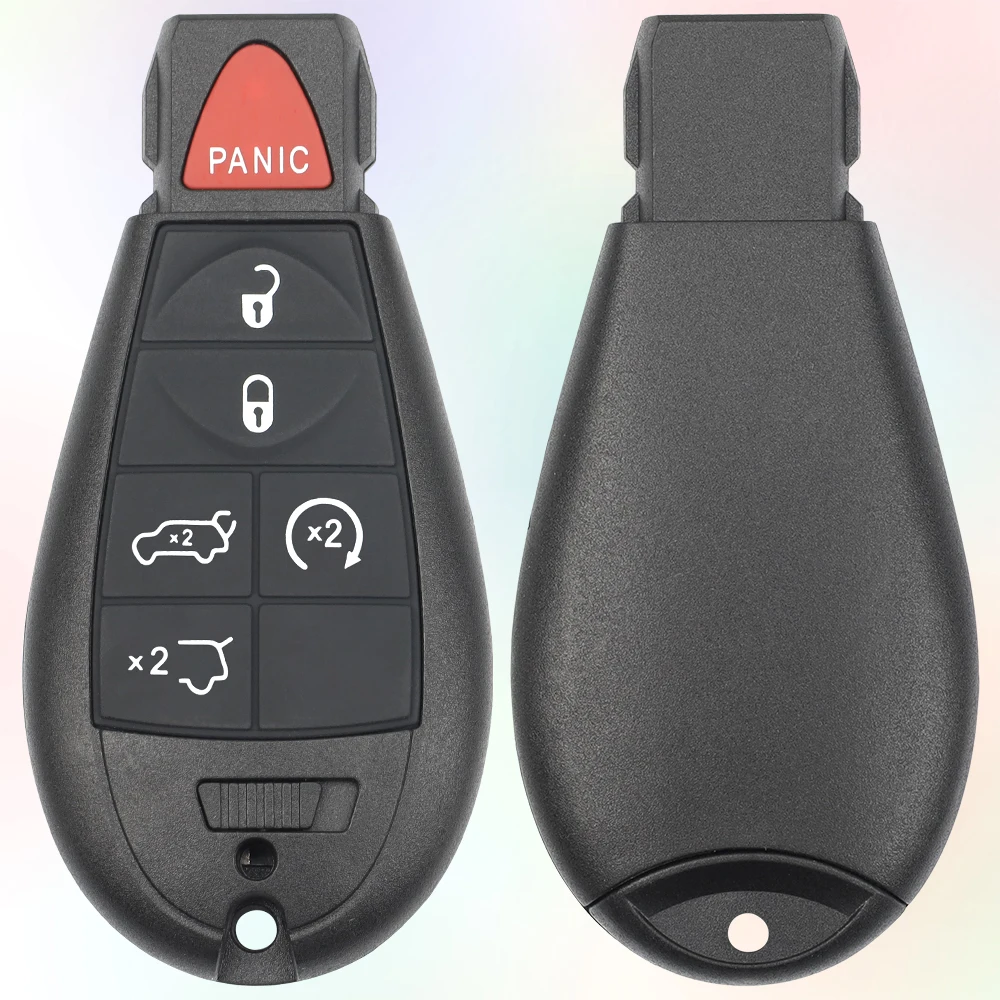 MS 5+1buttons FOR chrysler jeep remote car key 433mhz with 46chip fcc M3N5WY783X factory vehicle fob replacement blank auto fob