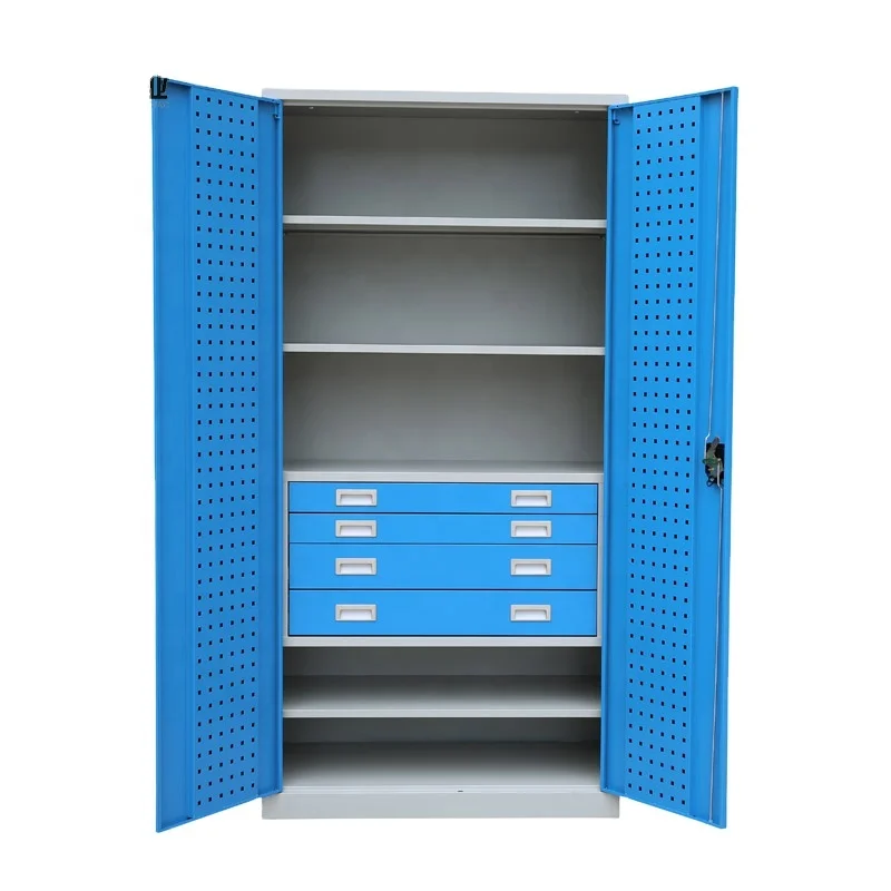 Garage Furniture Rolling Tool Cabinet Tool Box Roller Cabinet Chest Lockable Metal Drawers Tool Cabinet Workshop