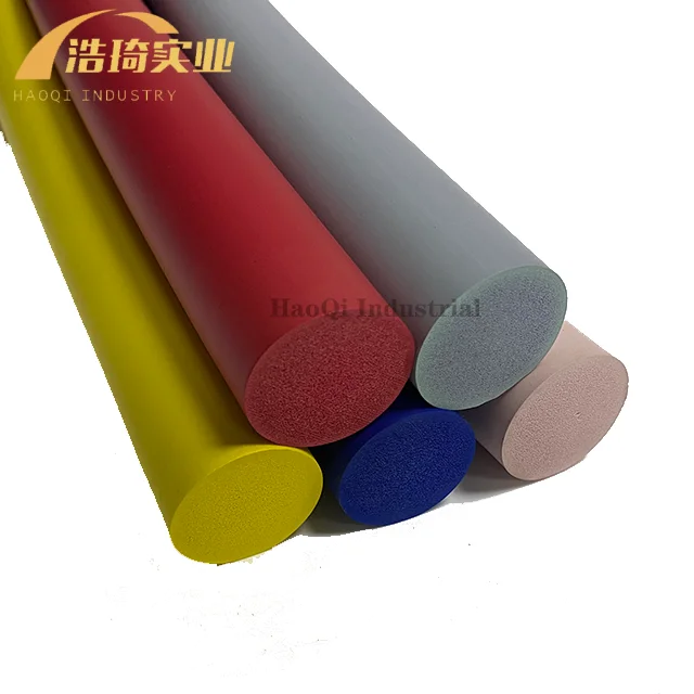 High Quality Colorful Foam Eva Nbr Rubber Tube Sponge Tube epe foam tube