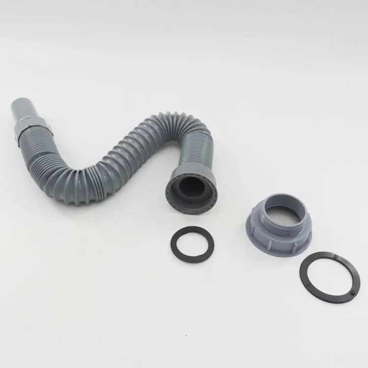 Plastic drainpipe Kitchen bathroom sink Sewer drain hose Expansion pipe