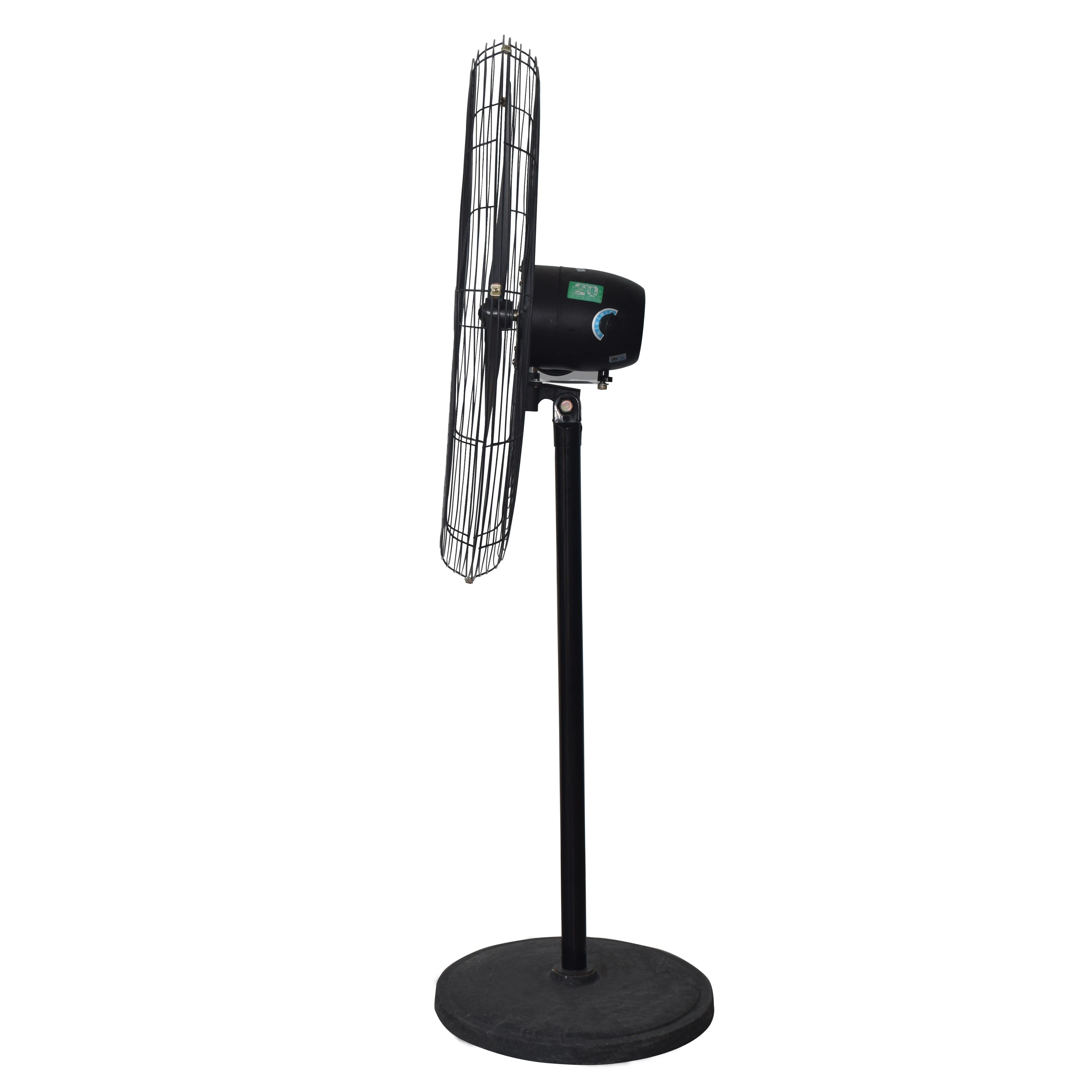 Summer Big Power Pedestal Fan  Standing Fan Industrial Fans High Speed Industrial Metal Black Motor FREE Standing AC 220V FV41