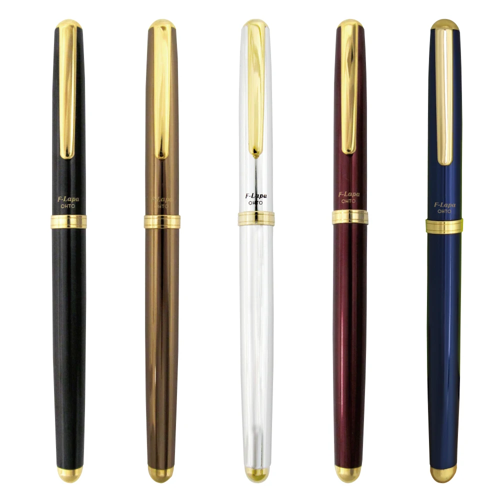 Elegant pleasantly weighty right thickness school  black fountain pen