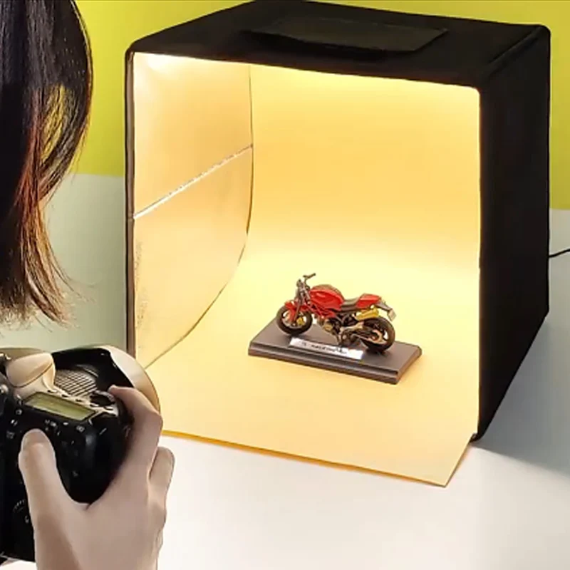 Factory Hot Sale Portable Foldable Photo Light Studio Box 40 CM Professional Shooting Tent Kit for Small Items