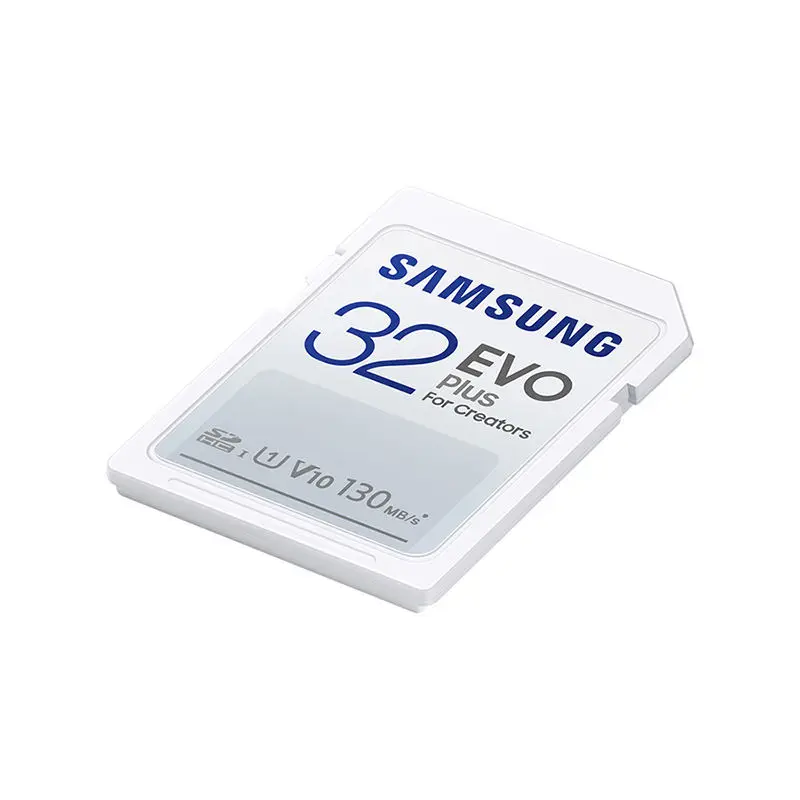 Original SAMSUNG EVO Plus SD Card 32GB V10 C10 64GB U1 Memory Card 128GB 256GB SDXC V30 U3 Speed up to 130MB/s for Camera