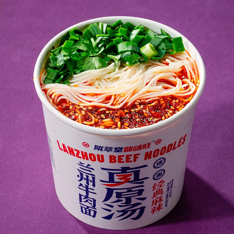Низкая цена хороший вкус Пряный суп из говядины оптовая продажа рамен лапша