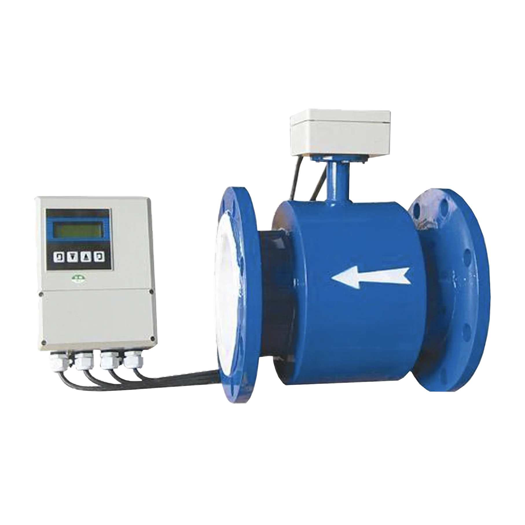 Low-cost industrial chemical wastewater magnetic sewage flow meter liquid control digital water electromagnetic flowmeter