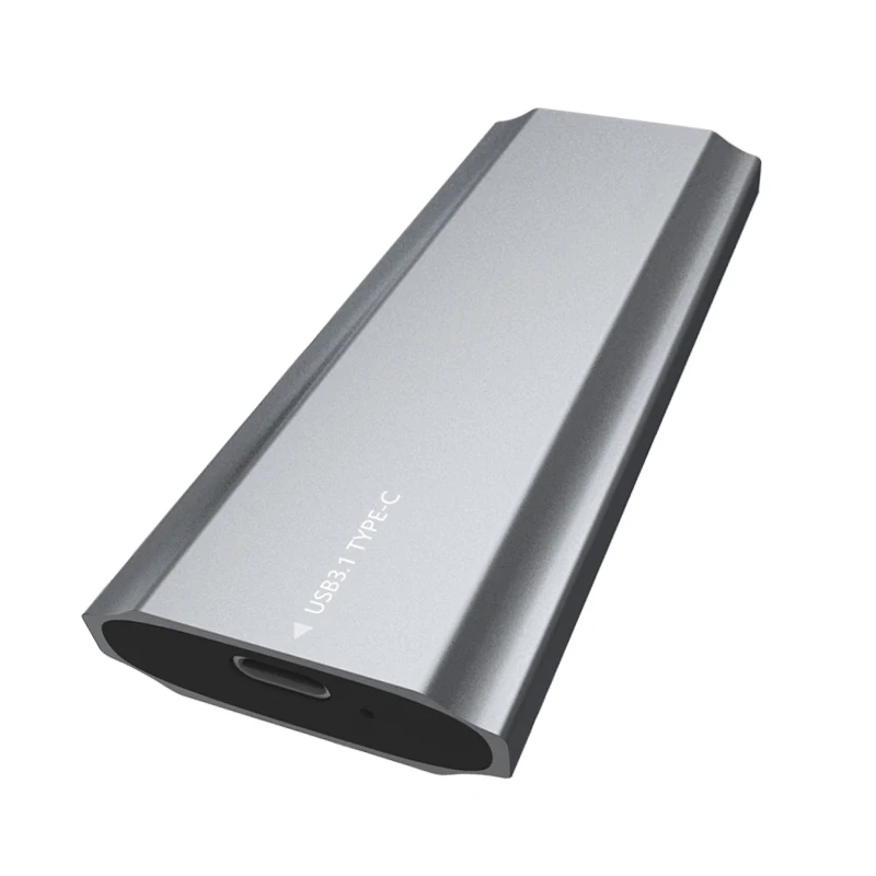 Aluminum M2 SSD Case HDD Housing Enclosure NVME SSD enclosure Type C USB3.1 TO NVME M2 ENCLOSURE
